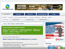 Tablet Screenshot of location-medical.com
